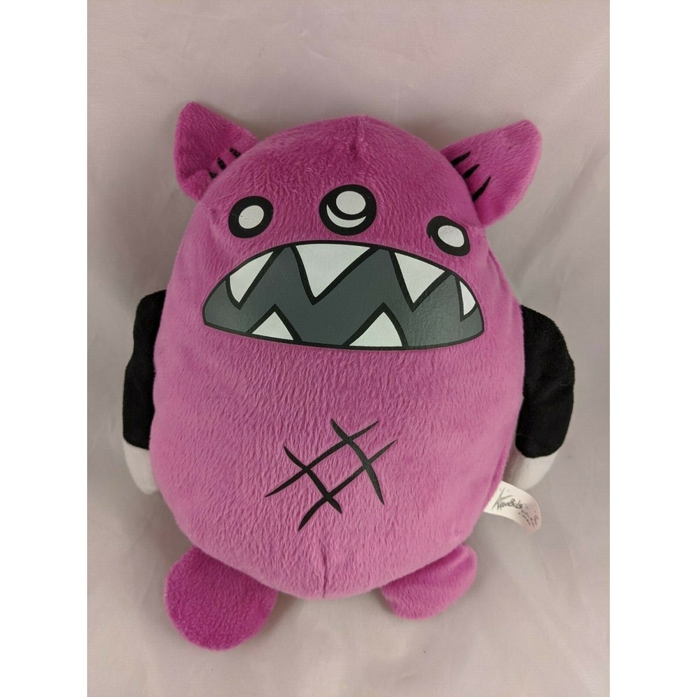 KreeBils Purple Plush 10 Inch Gus Fink Emi Boz Stuffed‎ Animal Toy